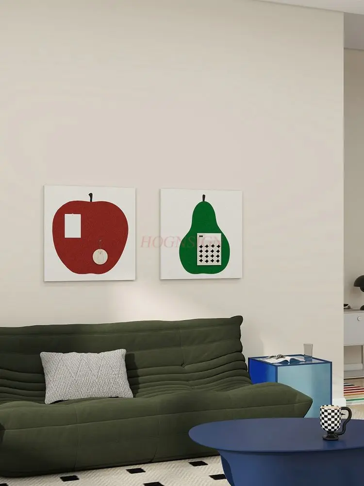 1pcs Creative felt decorative board, wool felt photo frame display board, wall, bedroom background wall