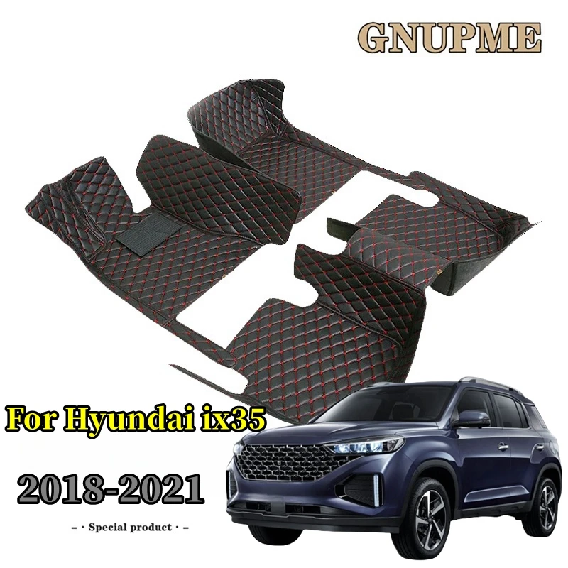 

Car Foot Pads For Hyundai ix35 Tucson LM 2018 2019 2020 2021 Protective Pad Custom Auto Floor Mats Automobile Carpet Cover