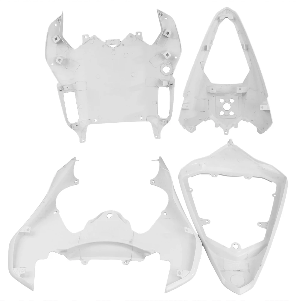 Motorcycle Tail Rear Fairing Part Bodykit Injection Mold ABS Plastic For YAMAHA YZF R6 2008 2009 Unpainted White