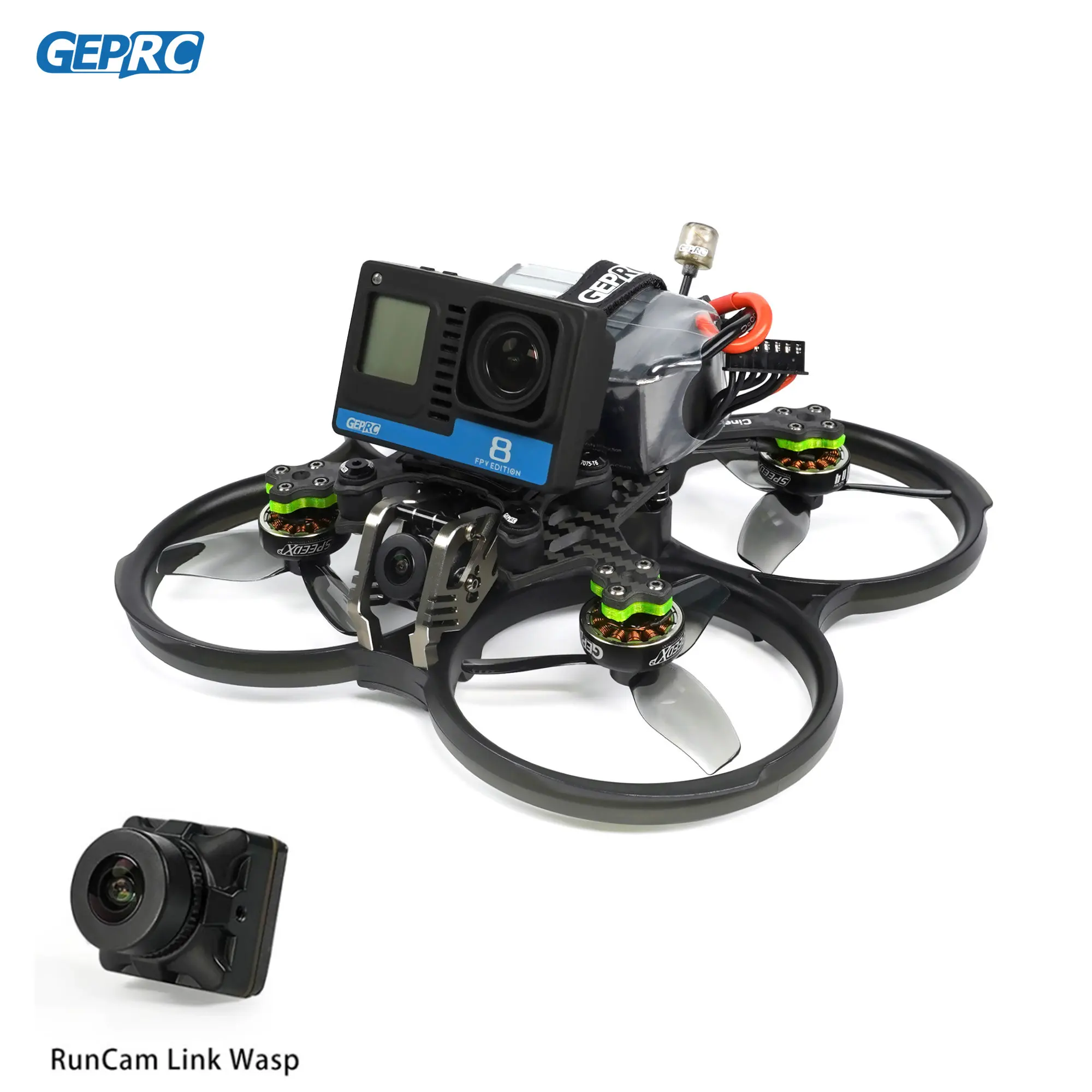 

NEW Cinebot30 HD Runcam Link Wasp FPV Drone 4S FPV Drone ELRS 2.4 G / TBS Nano RX COB Lamp with HD micro System VTX Link