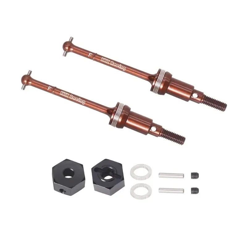 Metal Simulation Front/rear CVD Drive Shaft for 1/14 RC Short-Course Trucks ARRMA MOJAVE GROM