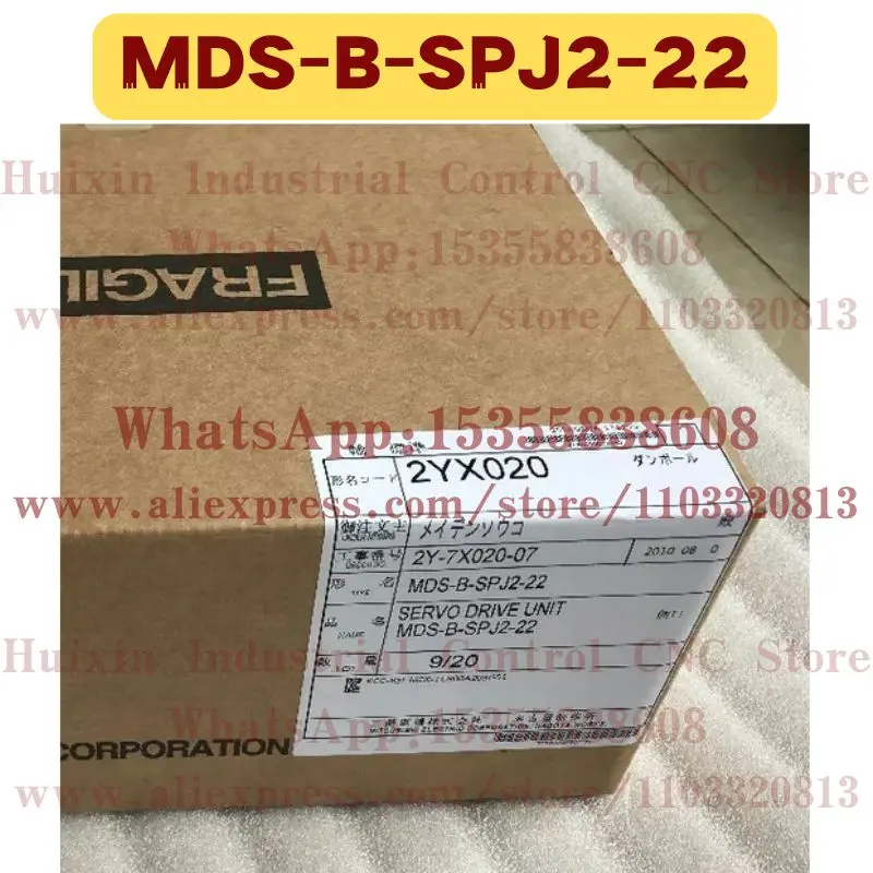 

Brand New Original MDS-B-SPJ2-22 Servo Drive