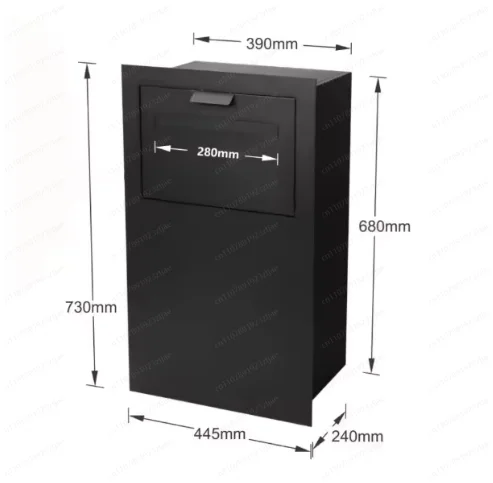 NEW  Anti-theft express lockers, home and office document parcel boxes, export mail self-pickup cabinets Personal inbox