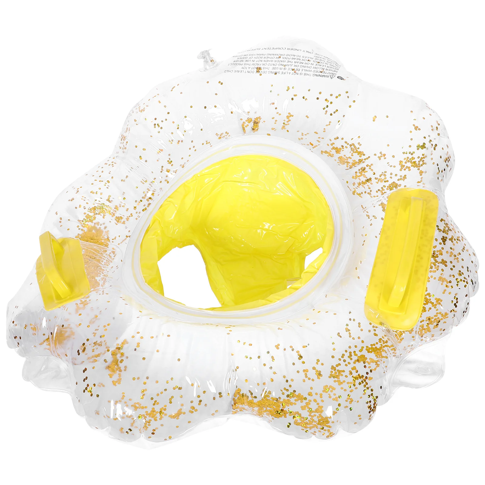 Inflatable Baby Swimming Ring Toddler Pool Float Secure Seating Support Baby Swim Float for Pool Swim Floats for Toddlers 1-4