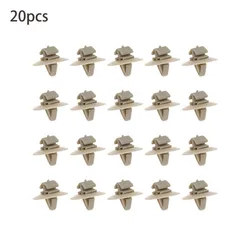 20pcs Exterior Door Mouldings Clips Side Trim Panel Bumpstrips Clamp Clips For Nissan Primastar 2001-2014