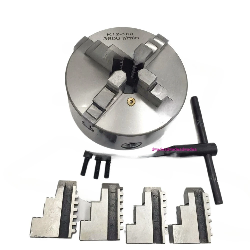 

4-Jaw Lathe Chuck Self-centering Milling Lathe K12-200 K12-250 K12-160 Lathe Chuck Precision 4-jaw Chuck