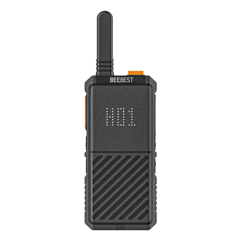 BEEBEST A308 IP54 waterproof radio 100channls 10KM Ultra-Thin walkie talkie with bluetooth headset Support APP setting FM radio