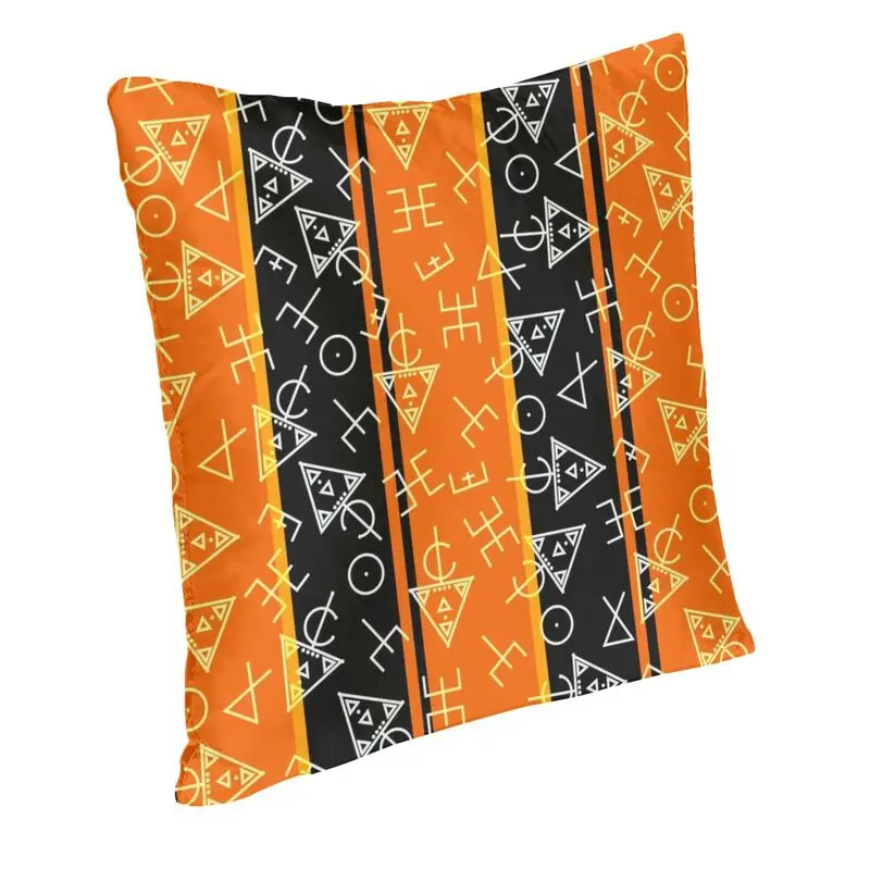 Kabyle Jewelry Tifinagh Amazigh Cushion Cover 45x45cm Soft Fashion Geometric Pillow Case Sofa Chair Square Pillowcase Home Decor