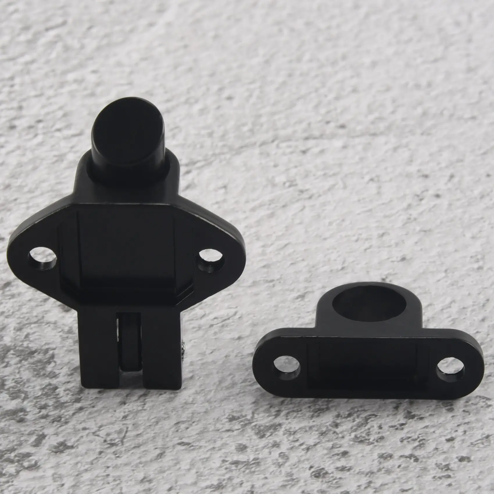 A01E-Aluminium Legierung Sicherheit Automatische Fenster Tor Schloss Spring Bounce Tür Riegel Riegel