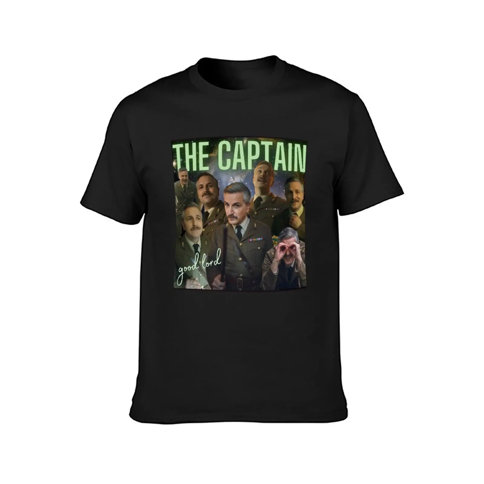 The Captain - BBC ghost t-shirt cute tops ventagli sportivi ad asciugatura rapida per magliette grandi e alte da uomo ragazzo