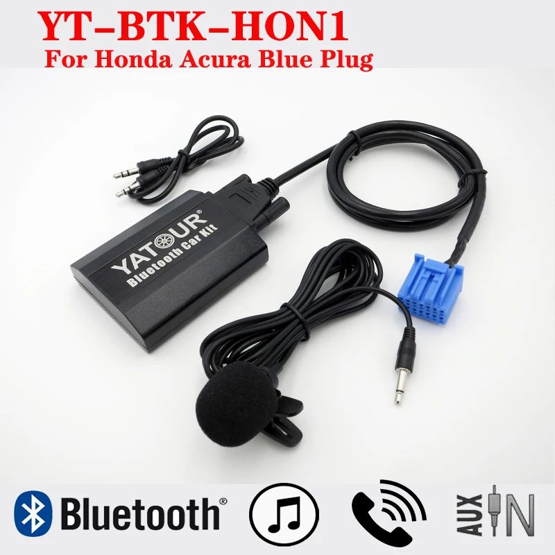 Yatour BTK HON1 High quality Qualcomm Bluetooth MP3 kit phone call adapter for Honda Odyssey Accord CRV Acura