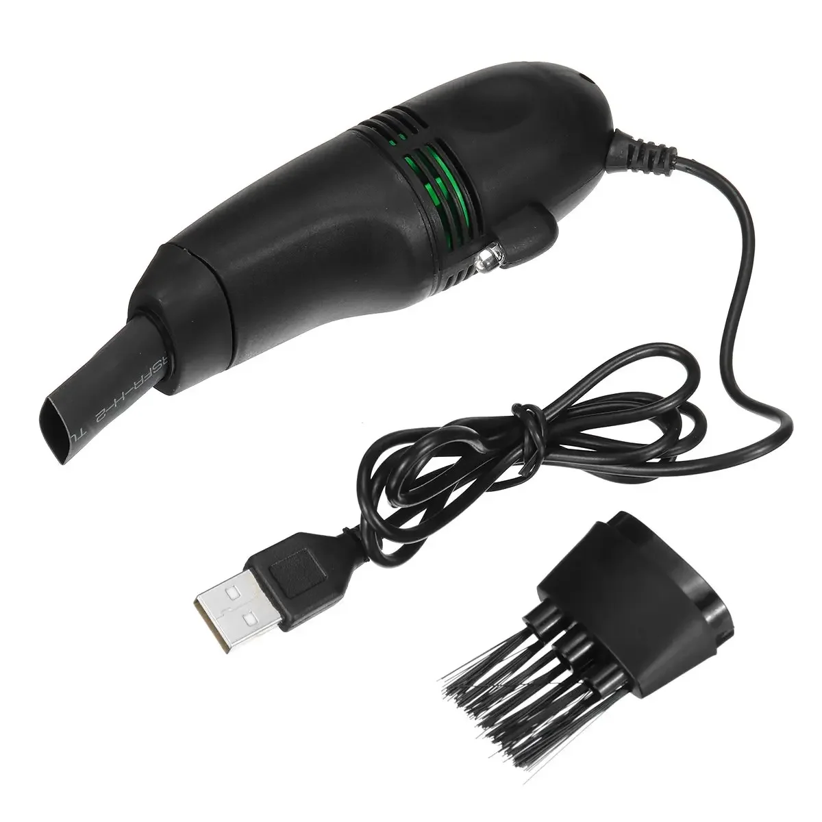 

Mini USB Vacuum Cleaner Portable Brush Kit Dust Sweeper Cleaner for PC Laptop Keyboard Dust Cleaner Collector Office Home