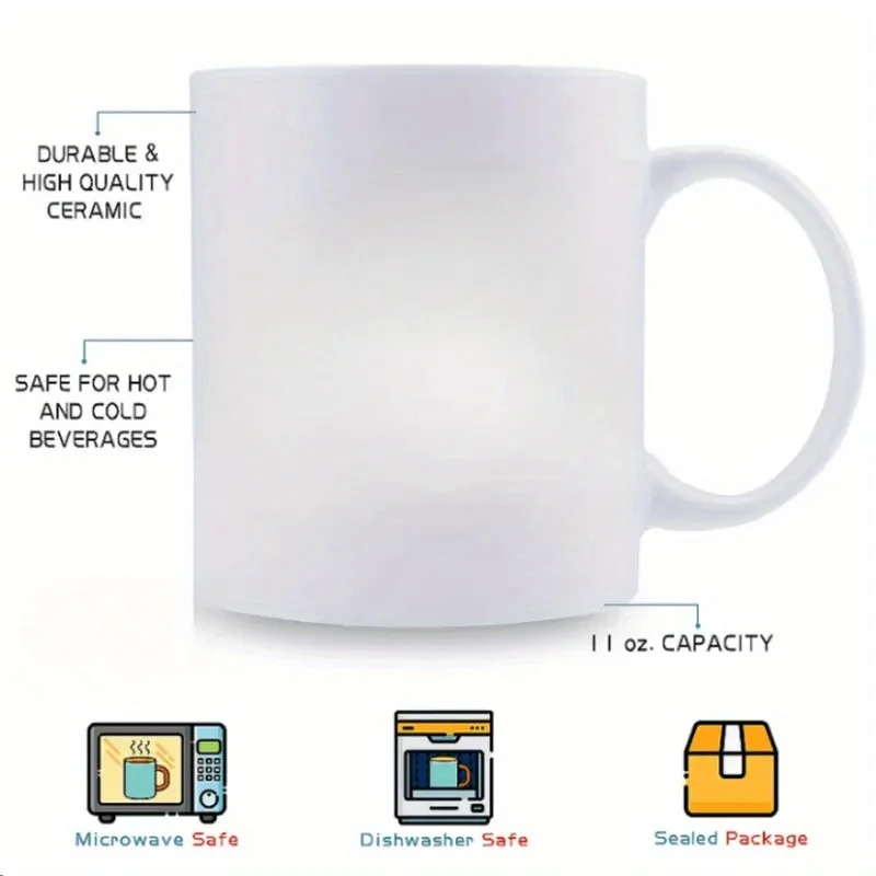 Floral Rainbow Mug: Personalized and Colorful Design - Perfect Gift for Coffee Lovers, Ideal for Daily Use