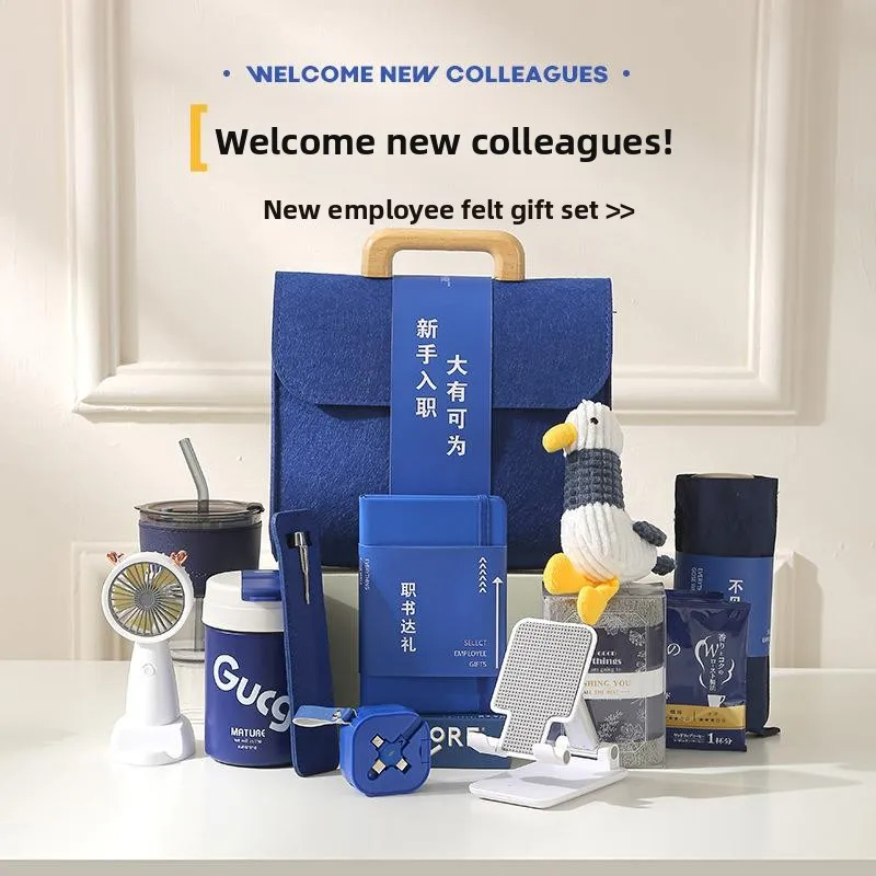 

Creative Business Gift Set for New Employees Friend Coworker Birthday Return Gifts Luxury Style Office Study Space Suitable