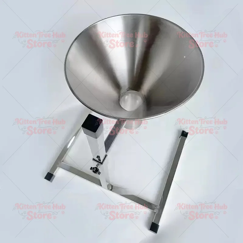 control valve Vertical vacuum bag filling funnel