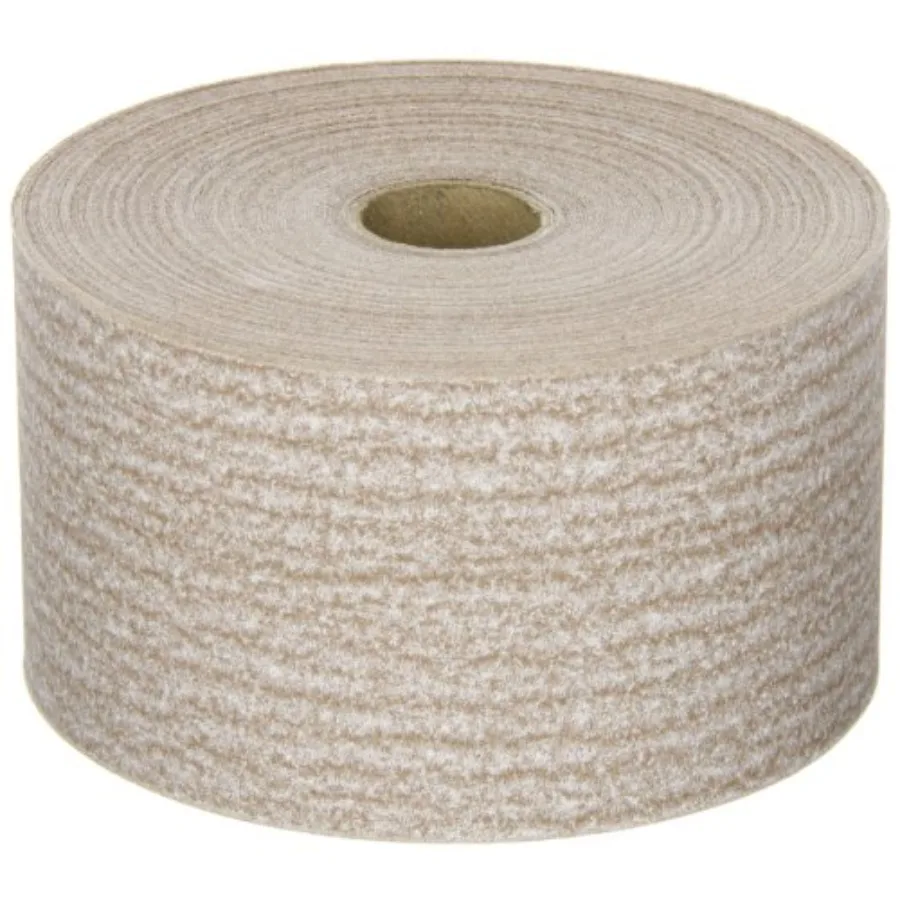 

A275OP PSA Adhesive Sandpaper Roll 180 Grit Sandpaper Woodworking and Automotive Sand Paper 2-3/4 Inch Wide Continuous Roll of