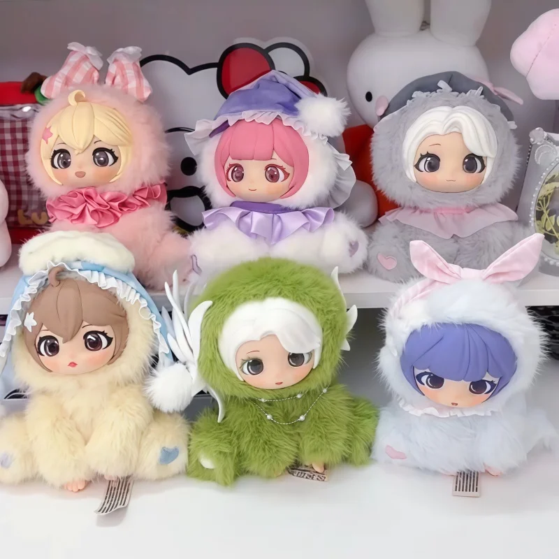 

Vivistar'S Daily Life Series Blind Box Vinyl Plush Collectible Toy Lovely Anime Keychain Mystery Box Children Toys Birthday Gift