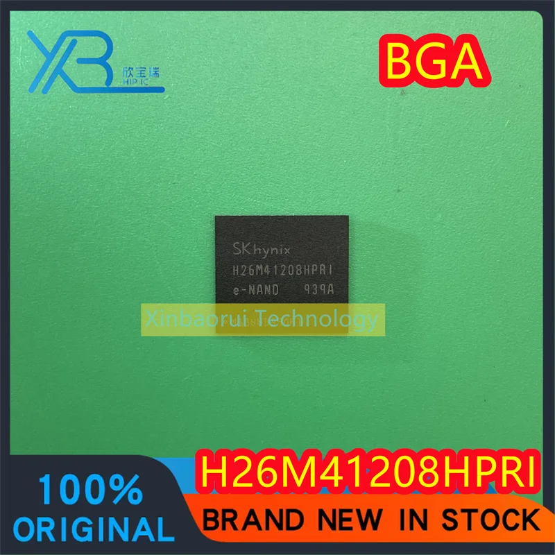 

(1/5pieces) H26M41208HPRI H26M41208 Original 8GB spot EMMC flash memory chip IC BGA153 new electronics