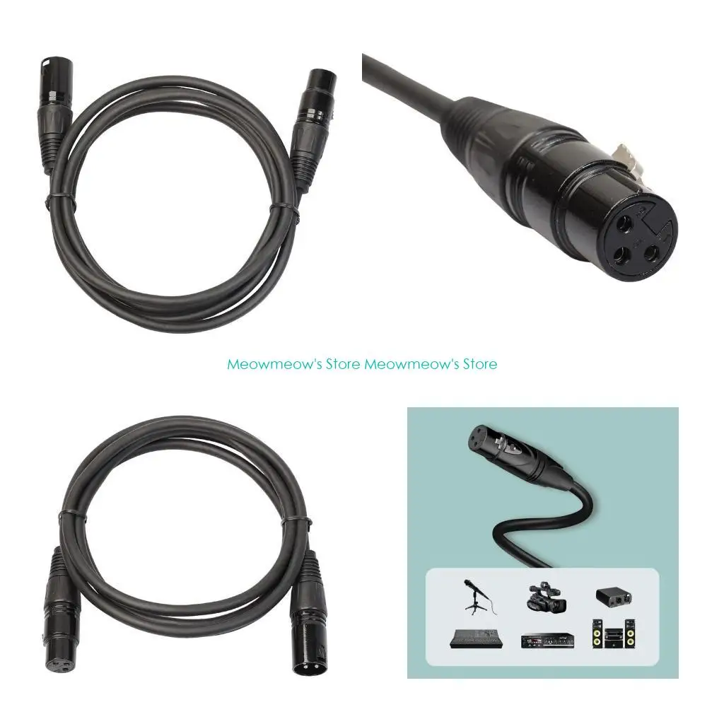 W91A Diamond Grade Mixer Amplifiers Cable Plug XLR Extension Mikrofon Cable