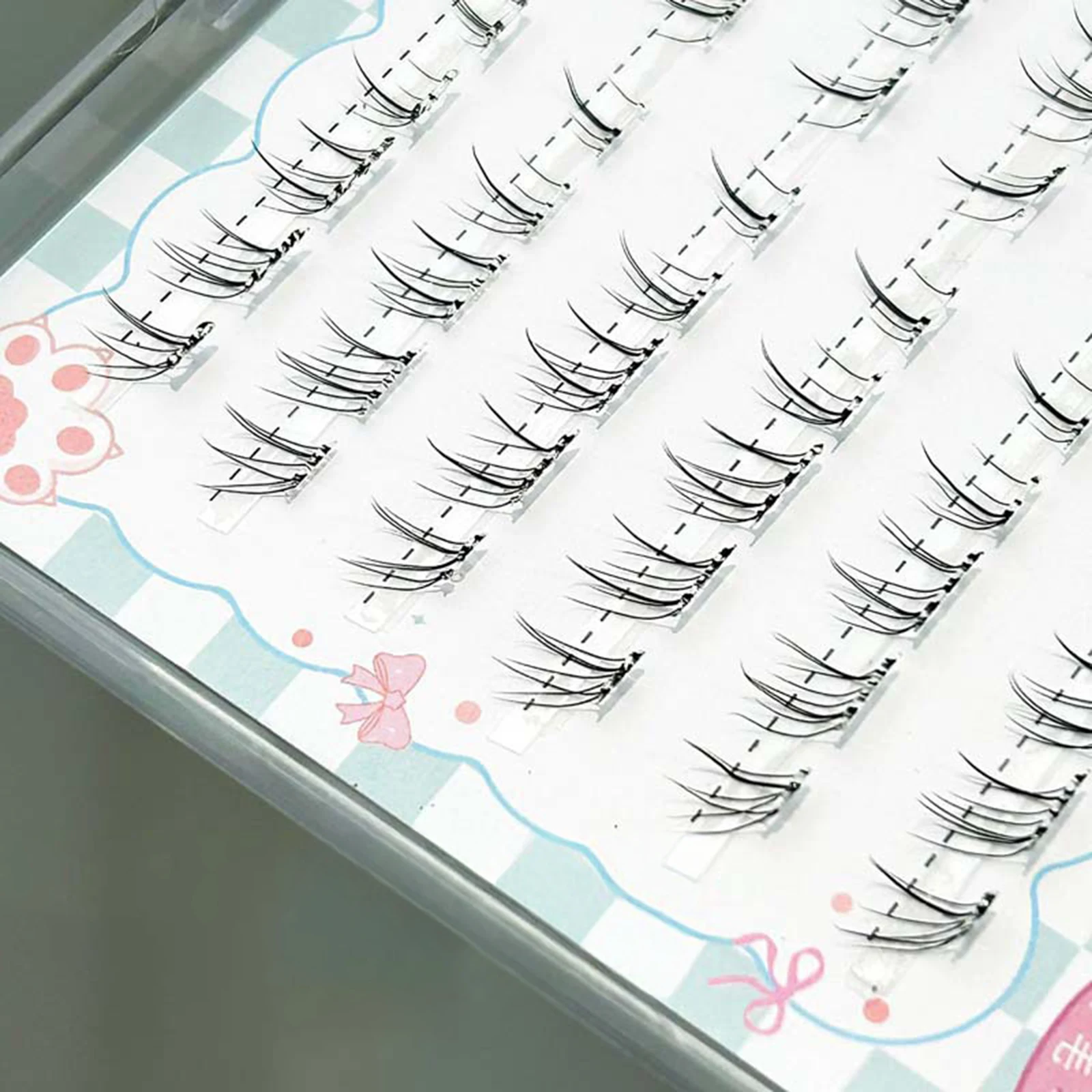 ขนตาปลอมแบบนุ่มเป็นธรรมชาติ น้ำหนักเบา ขนตาปลอมแบบคลัสเตอร์ใยนุ่มสำหรับการแต่งหน้าในงานปาร์ตี้ทุกวัน