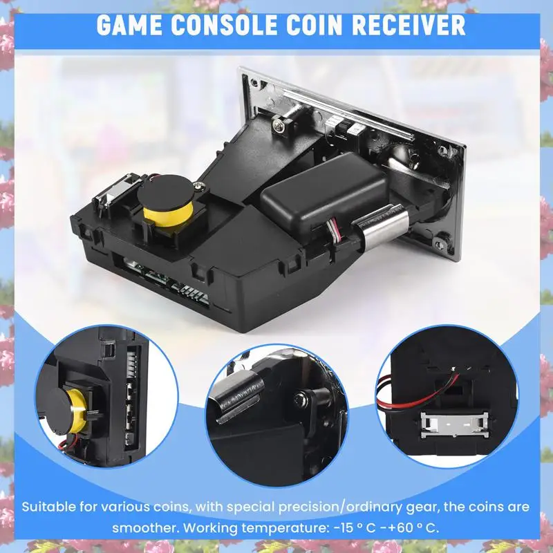 

Multi Coin Acceptor Selector For Mechanism Vending Machine Mech Arcade Game