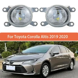Pair Left&Right Fog Lamp Assembly For Toyota Corolla Altis 2019 2020 Front Bumper Anti Fog Light 8122002100 8121002200