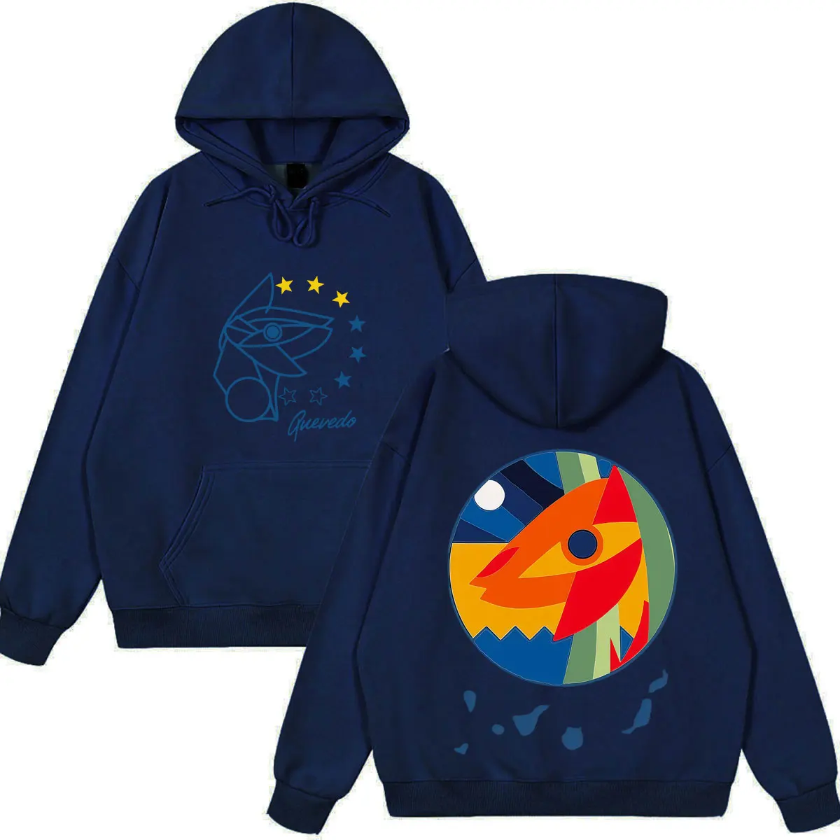 QUEVEDO EL BAIFO Album 2026 Tour Print Hoodie Herren Damen Mode Kleidung Sweatshirt Winter Casual Hip-Hop Pullover Fan Geschenke Top – Detail 6