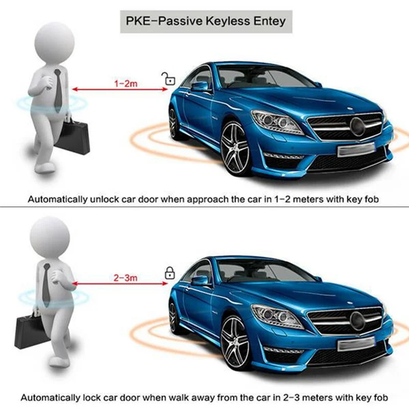 APPLIA-Car SUV التبديل محرك دخول بدون مفتاح لبدء نظام إنذار دفع زر التحكم عن بعد وقف نظام مكافحة سرقة السيارات سهلة ل