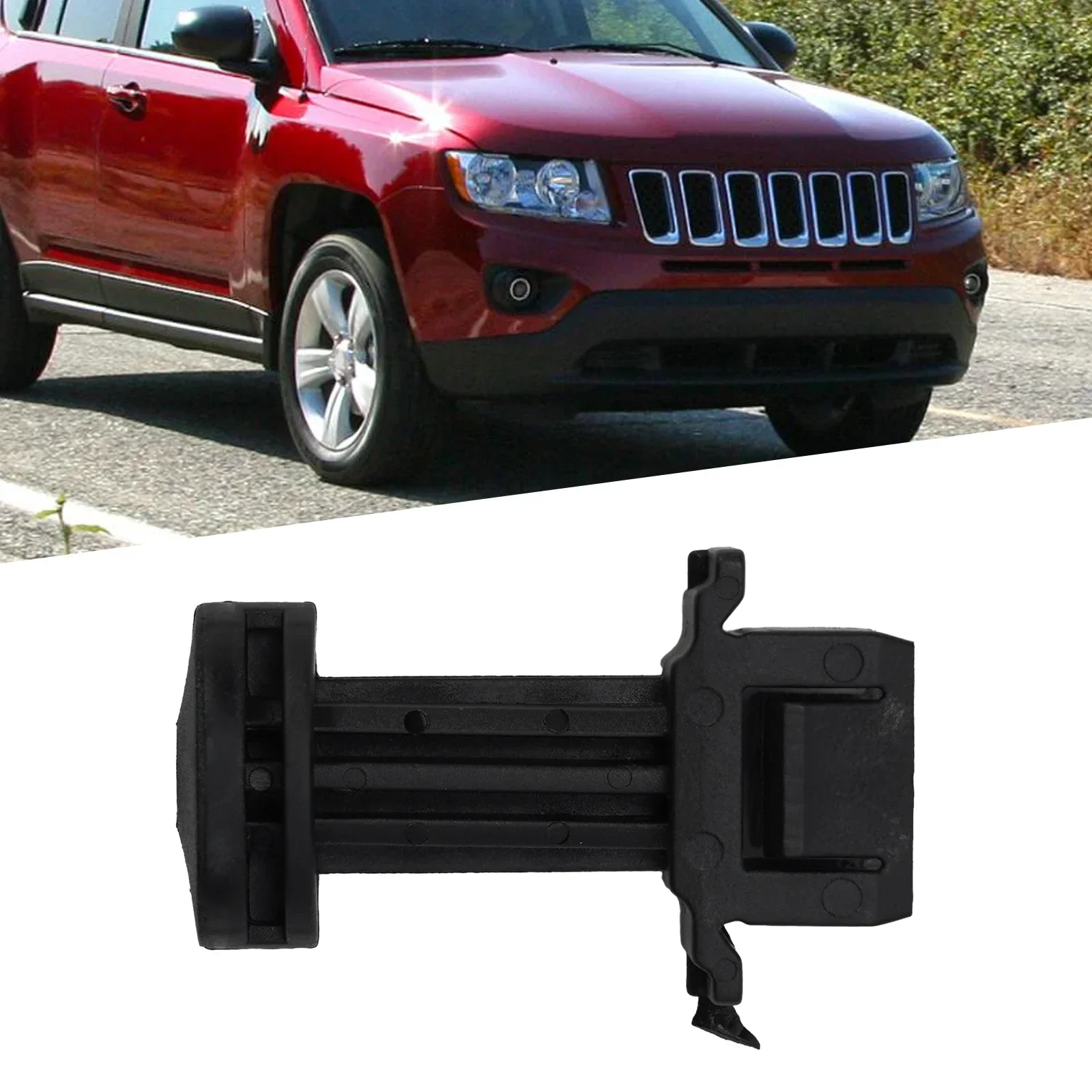 

Car Bump Hood For Jeep For Compass 2017 2018 2019 2020 2021 68269093AA,53350201 Rubber Bump Hood Car Accessories