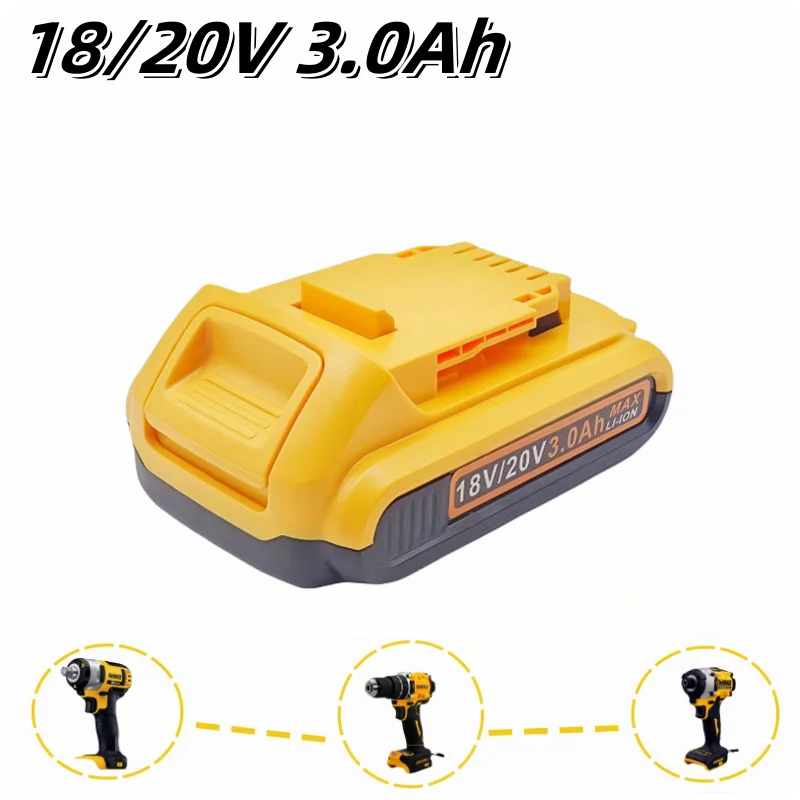 5S1P 18/20V 3000mAh Lithium Rechargeable Battery lpega For Dewalt 18/20V DCB184 DCB200 DCB182 DCB180 DCB181 DCB182 DCB201 DCB206