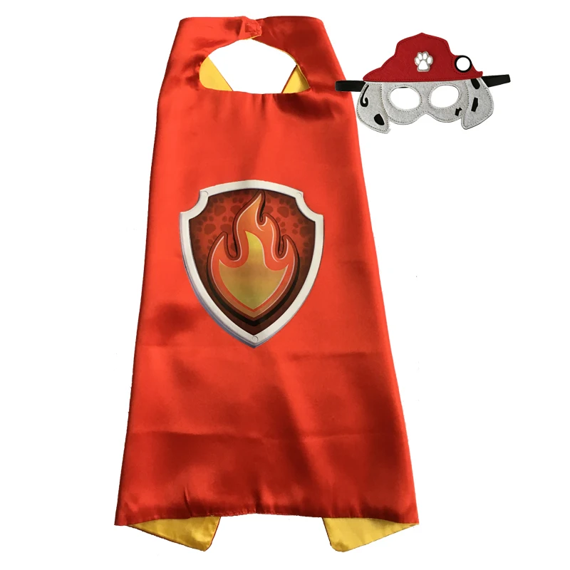 Costume d'Halloween pour Enfants, Capes de Héros Souriant, Masques Cosplay, ixd'Anniversaire