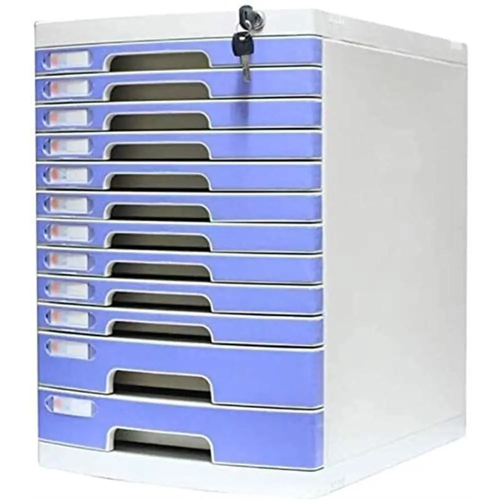 

Офисный пластиковый шкаф с кодовым замком, прочный и утолщенный, 12 ящиков, окрашенная отделка