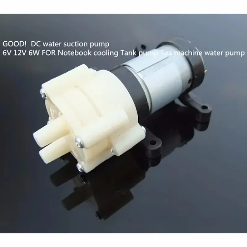 385 DC Water Suction Pump 6V 12V 6W FOR Notebook Cooling Tank Pump Tea Machine Water Pump