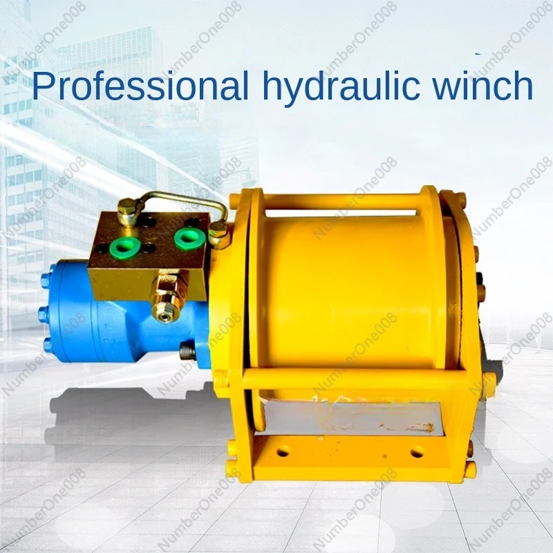 Source Factory Small 5-ton Hydraulic Winch, Hydraulic Winch for Hydraulic Crane, Crane Lifting Equipment