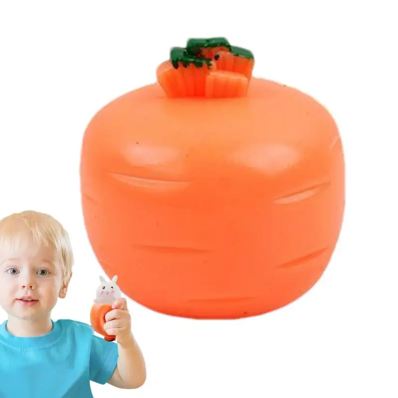 

Squeeze Animal Toys Carrot Squeeze Bunny Toy Soft Carrot Rabbit Slow Rising Toy For Children Adults All Ages