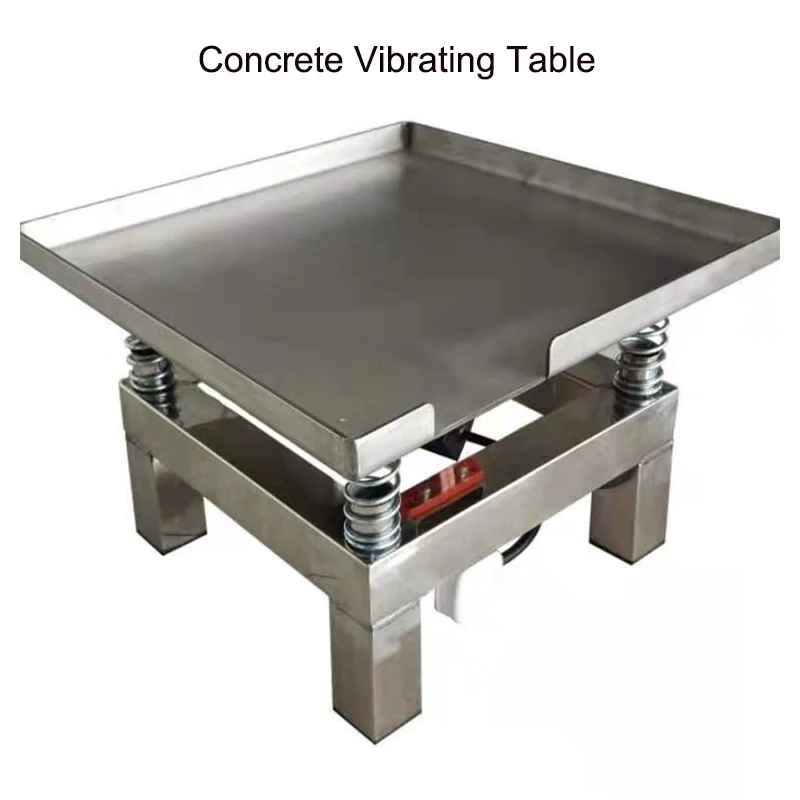 Mesa De Vibração De Concreto De Aço Inoxidável, Banco De Vibração Pequeno, Bloco De Teste, Mini Plataforma, 3000rpm