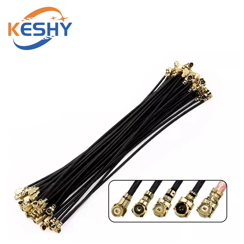 5 pièces wifi queue de cochon UHF4 IPX4 IPEX4 à UHF4 IPX4 IPEX4 RG0.81 câble queue de cochon pour routeur 3g 4g modem