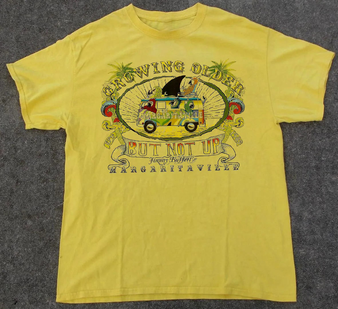 Thank You Jimmy Buffett But Not Up Shirt Classic Yellow Unisex S-5XL CC4187