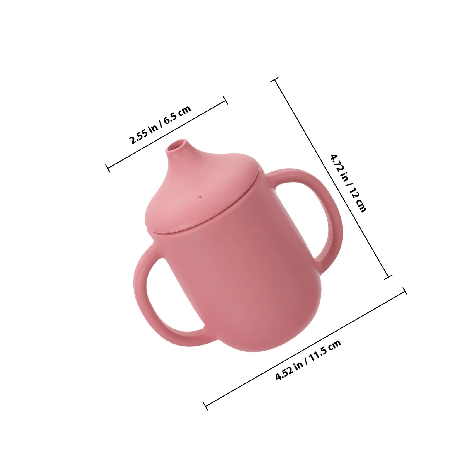 كوب أطفال من السيليكون سعة 400 مل مع كوب شرب للأطفال الصغار مقاوم للتسرب، تصميم محمول مثالي لتعلم الشرب بشكل مستقل #3
