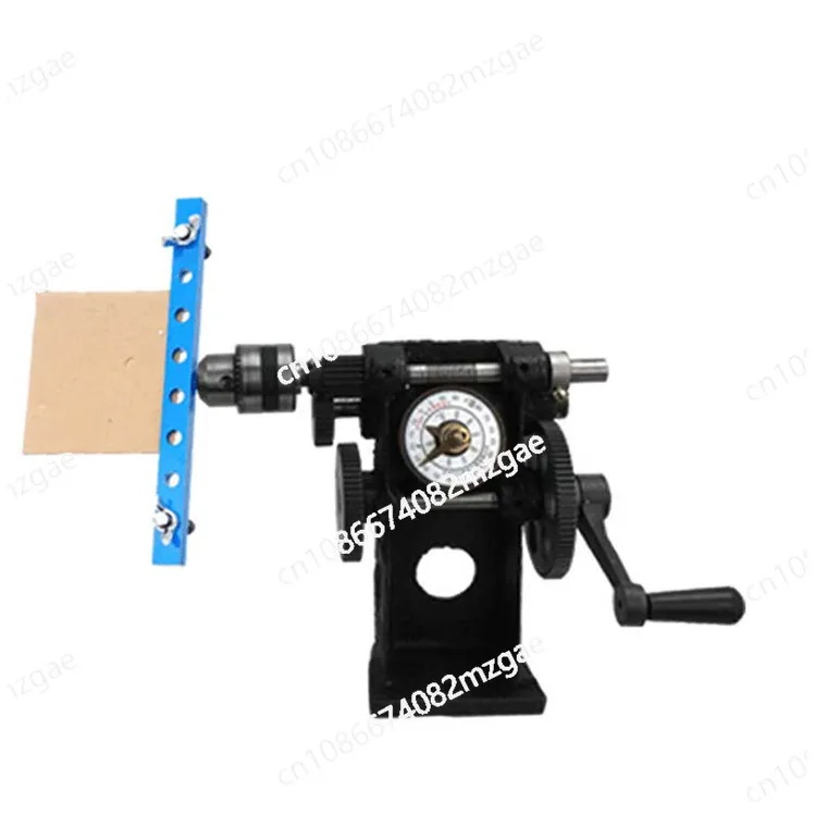 Hand-cranked pointer winding machine, paper winding machine wraps various widths of paper