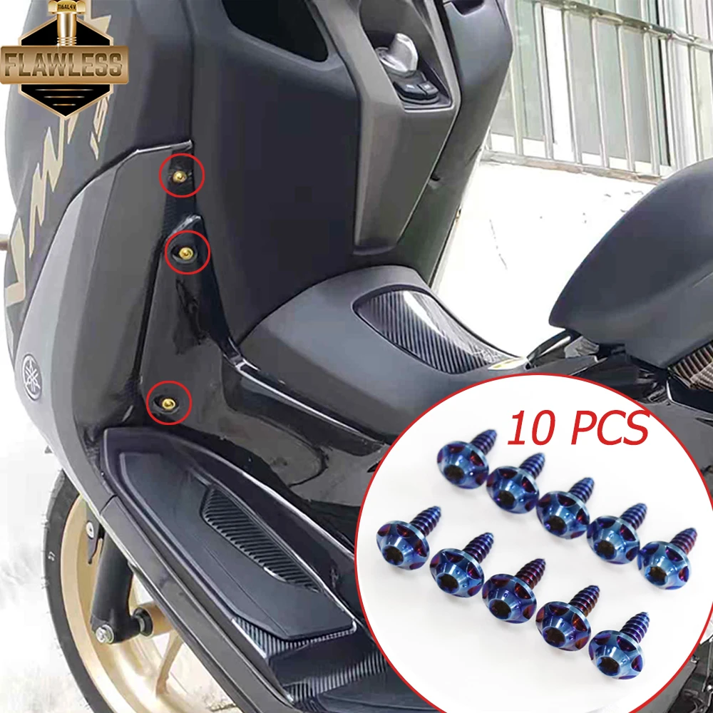 Защитные болты из титана для Yamaha Nmax V1 V2 155