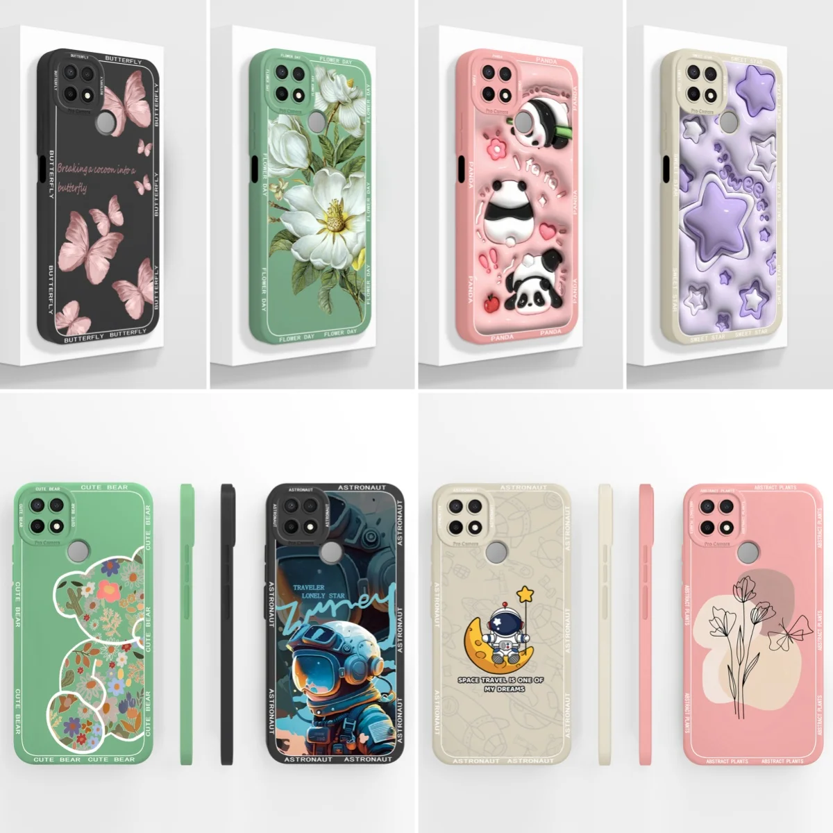 For Oppo A35 Phone Case Special Design Full Protection Soft Liquid Silicone Anti Choc Back Covers For Oppo A 35 Back Cover Funda