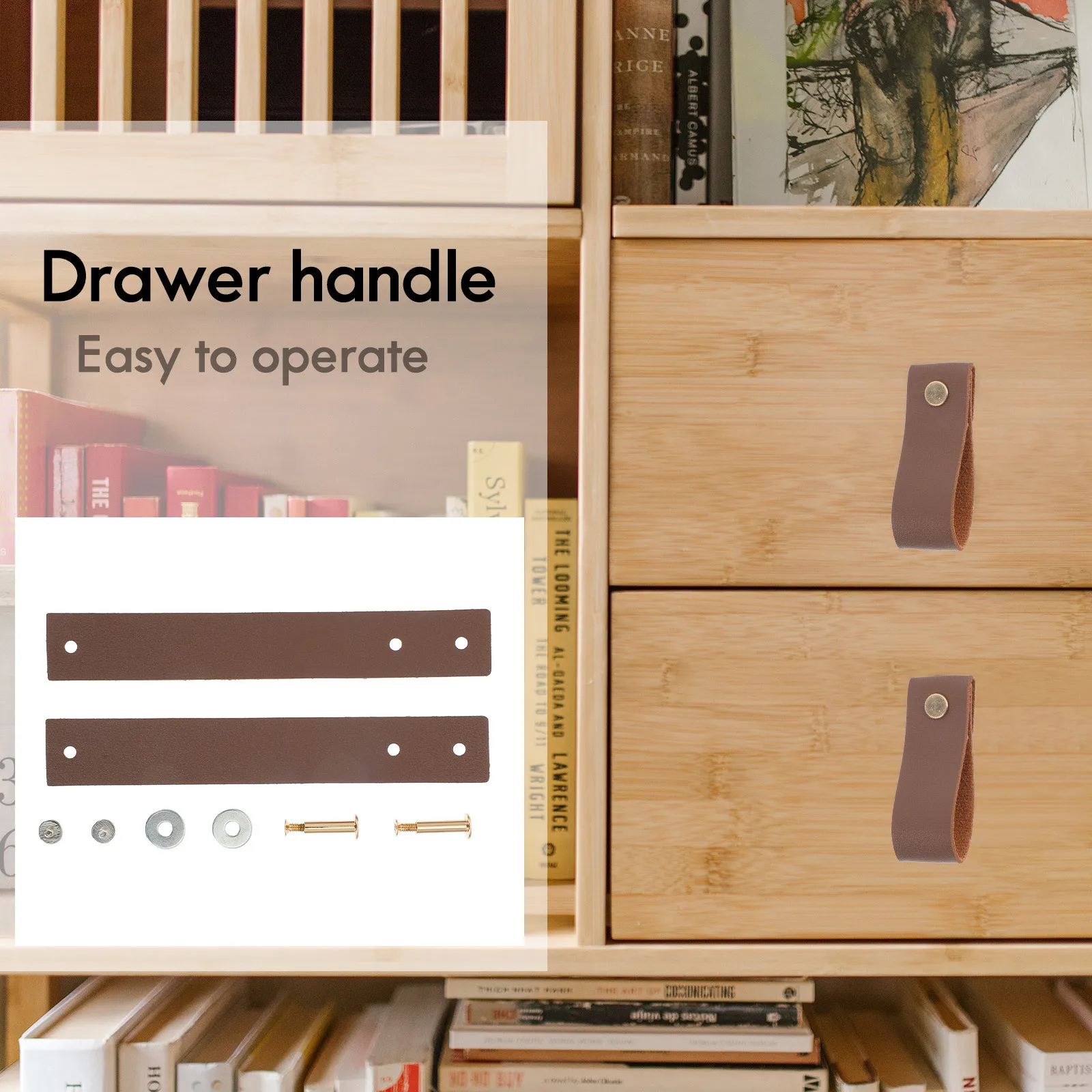 

4Pcs Drawer Pullers High-Quality Cabinet Door Handles Soft Touch Knobs for Furniture Wardrobe Locker Shoe Cabinet