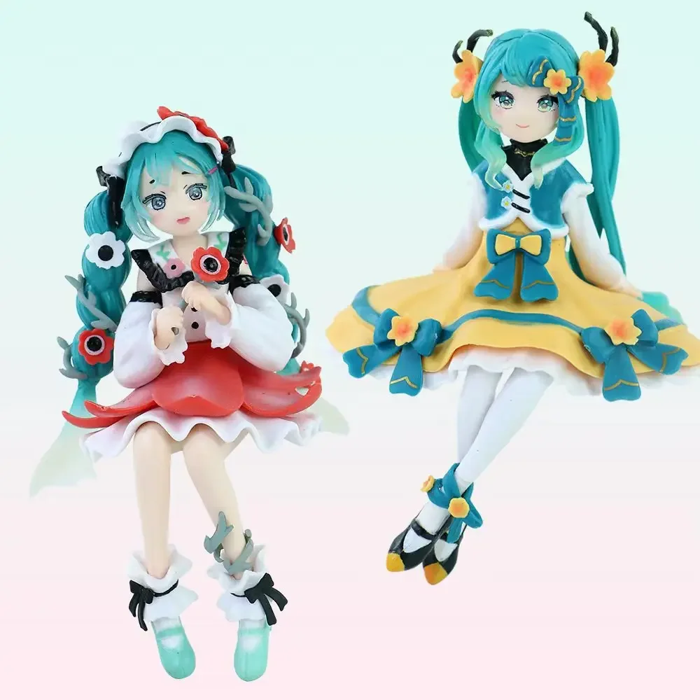 Anime Hatsune Miku Figuur Speelgoed Flower Fairy Collection MIKU Kawaii Cartoon PVC Action Beeldje Model Poppen Verjaardagen Geschenken Speelgoed