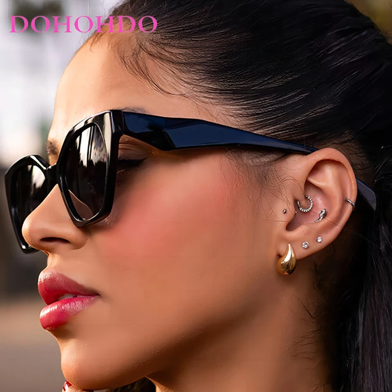 

2025 Trendy Sexy Small Cat Eye Irregular Sunglasses Women Retro Luxury Designer Men Sunglass Travel Driving Eyewear UV400 Lentes