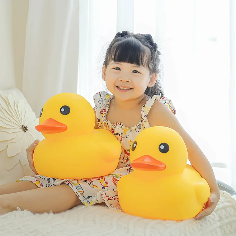 Plus Size Big Yellow Duck Toys for Children Water Play Bath Small Yellow Duck Swimming Pool Duckling