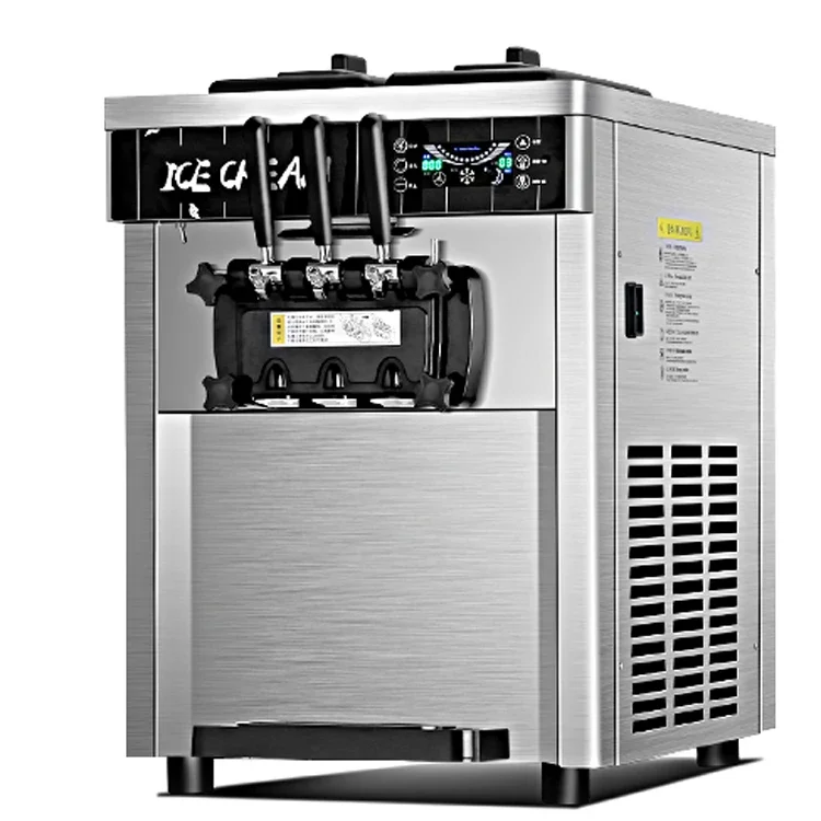 

yha Commercial ice cream machine Ice cream cone soft ice cream machine multi-functional automatic desktop vertical fast