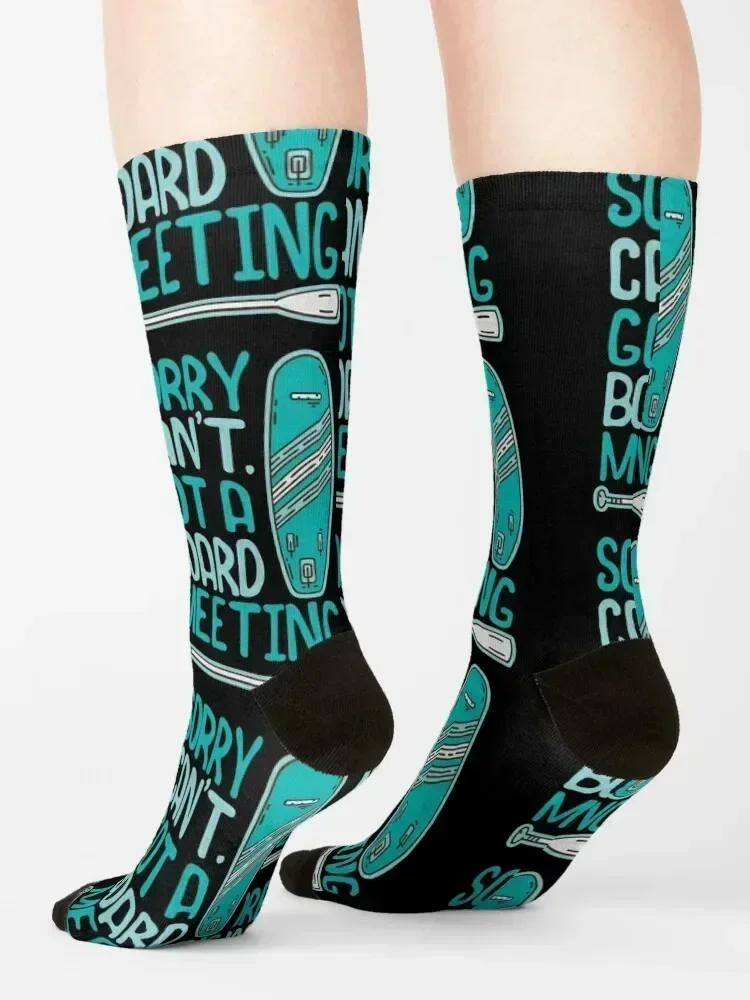 SUP | Stand Up Paddle Boarding | Board Meeting | Sunset Design Socks essential sport Thermal man winter Socks Man Women's