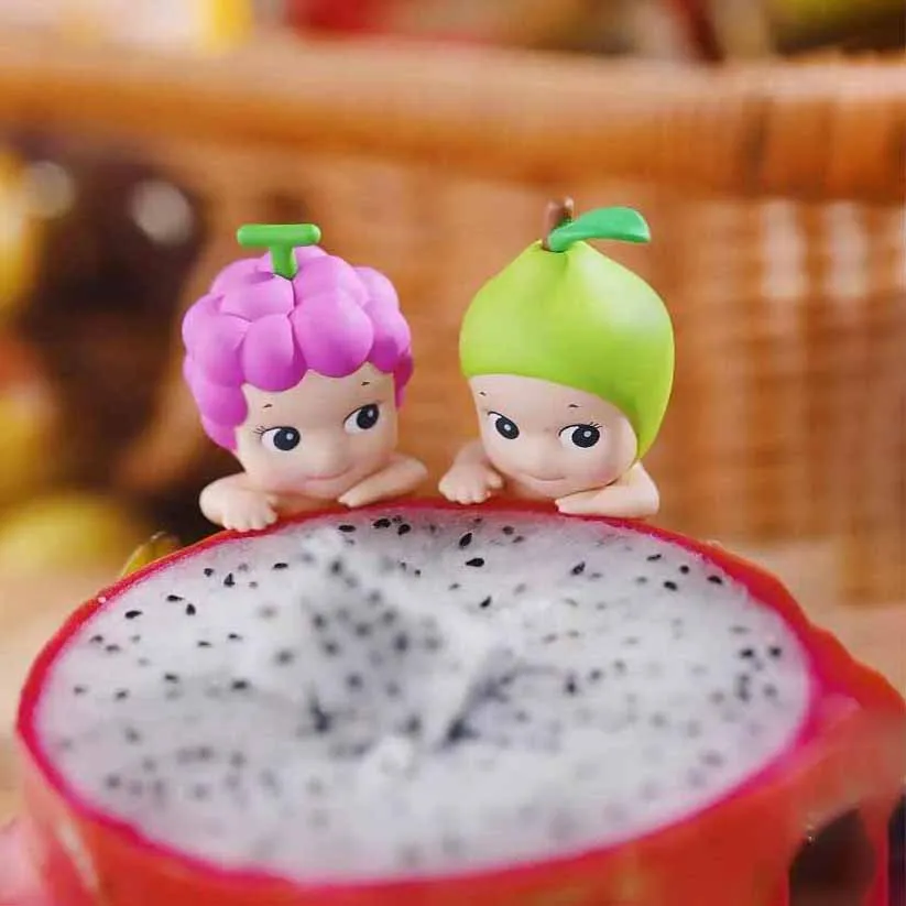 Sonny Angel Blind Box Harvest Series Fruit And Vegetable Anime Figures Ornaments Dolls Fans Children Gift