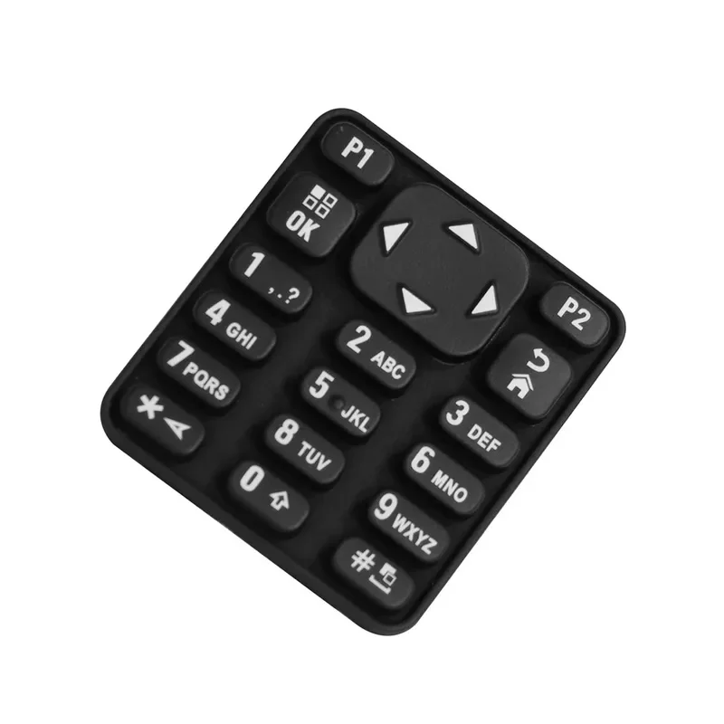 Two Way Radio Digital Number Keypad Button Rubber Keyboard for XiR P8668 P8660 GP338D DGP8550 DP4801 Walkie Talkie Accessories